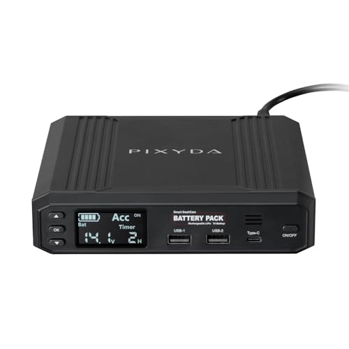 セイワ(SEIWA)ドライブレコーダー用 駐車監視バッテリー RAY28 リン酸鉄リチウムイオン電池 バッテリー電源 102W 高温耐久性 1.65インチ液晶 タイマー設定 USB Type-A USB Type-C 非常用電源 LEDライト 保護回路搭載